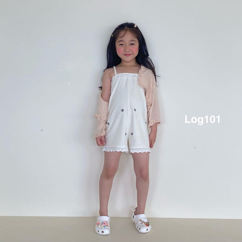 Log101 - Korean Children Fashion - #discoveringself - Flower Jumpsuit - 11