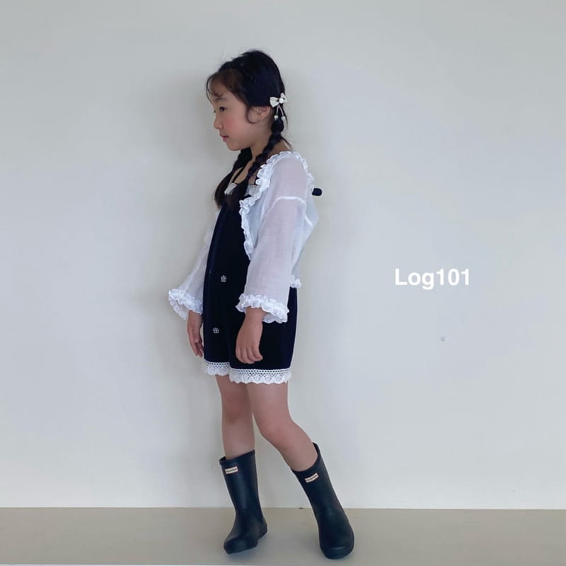 Log101 - Korean Children Fashion - #littlefashionista - Flower Jumpsuit