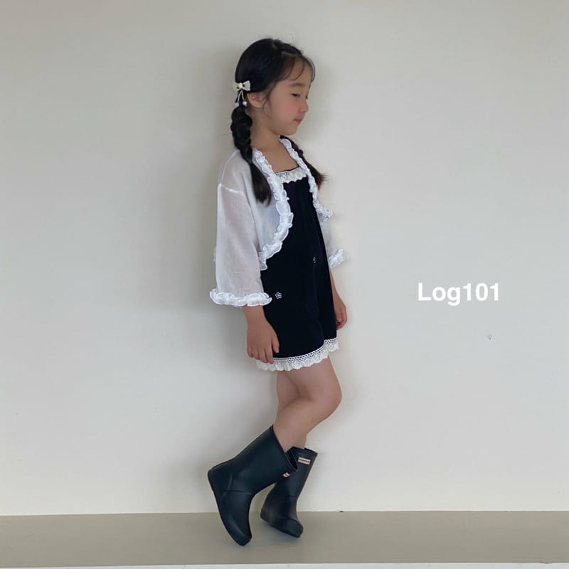 Log101 - Korean Children Fashion - #magicofchildhood - Flower Jumpsuit - 2