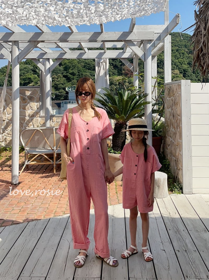 Love Rosie - Korean Children Fashion - #fashionkids - Nothing Linen Jumpsuit - 3