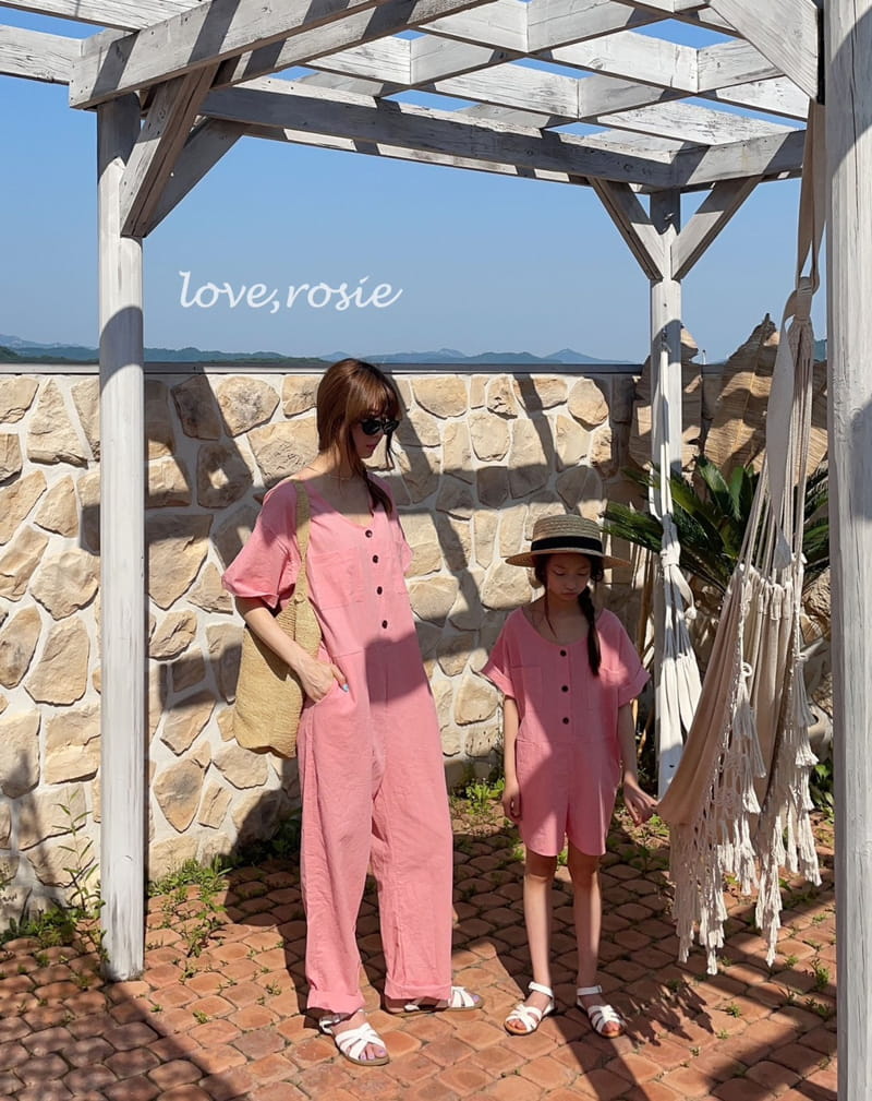 Love Rosie - Korean Children Fashion - #fashionkids - Nothing Linen Jumpsuit - 4