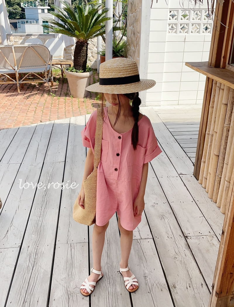 Love Rosie - Korean Children Fashion - #magicofchildhood - Nothing Linen Jumpsuit - 9