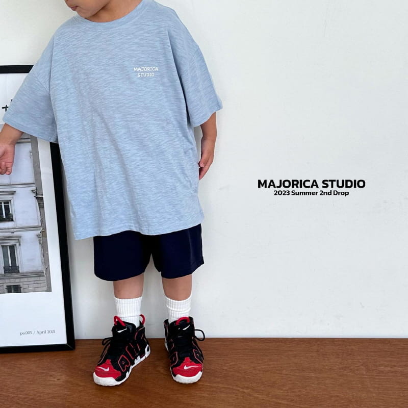 Majorica - Korean Children Fashion - #childofig - Piping Sleeveless Short Sleeves Bottom Set - 3
