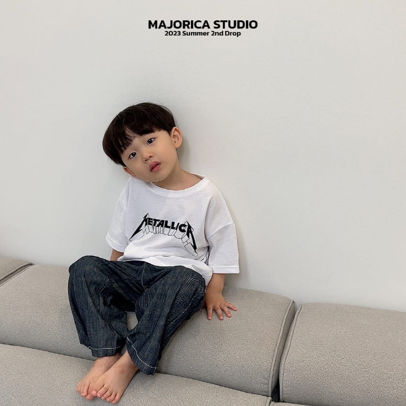 Majorica - Korean Children Fashion - #kidsshorts - Metal Tee - 10