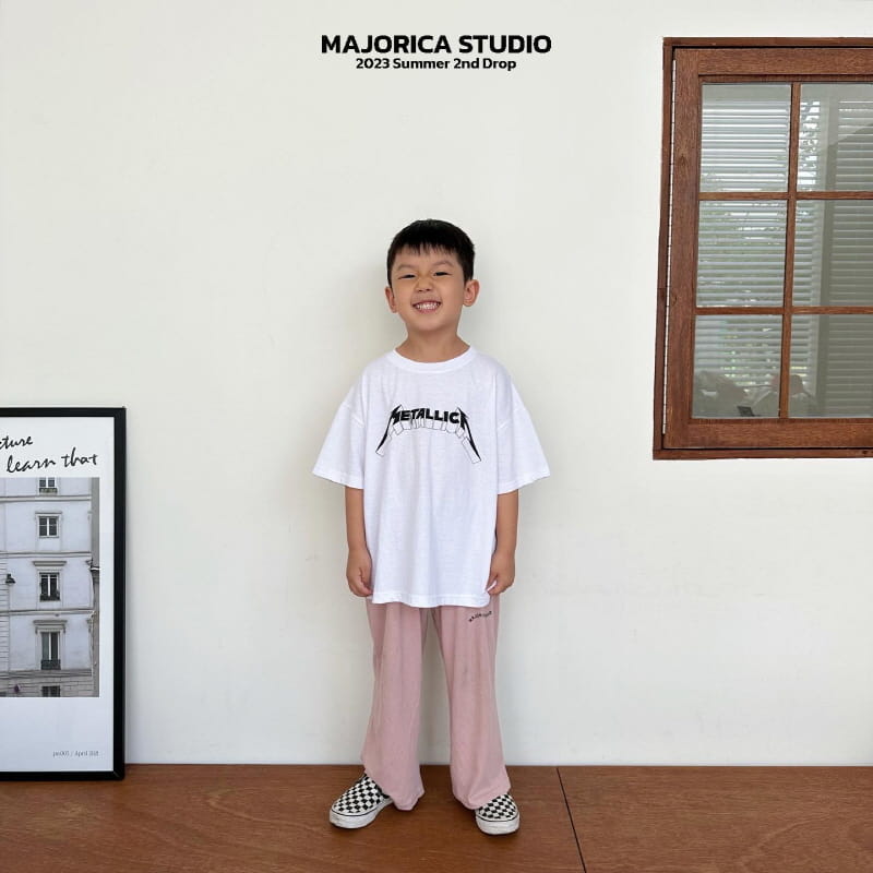 Majorica - Korean Children Fashion - #toddlerclothing - Metal Tee - 3