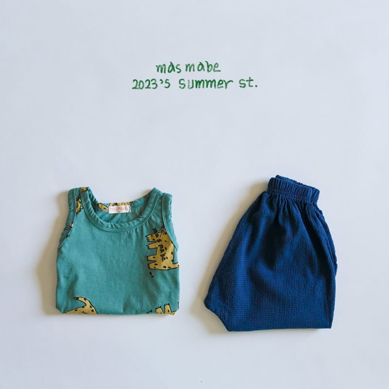 Masmabe - Korean Baby Fashion - #babyclothing - Tong Cheetah Sleeveless - 5