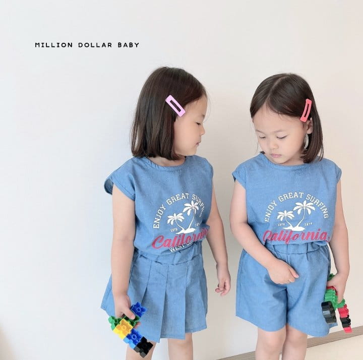 Million Dollar Baby - Korean Children Fashion - #littlefashionista - Summer Skirt Set - 7