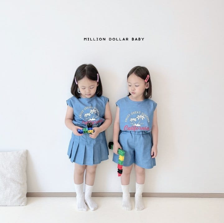 Million Dollar Baby - Korean Children Fashion - #minifashionista - Summer Skirt Set - 9