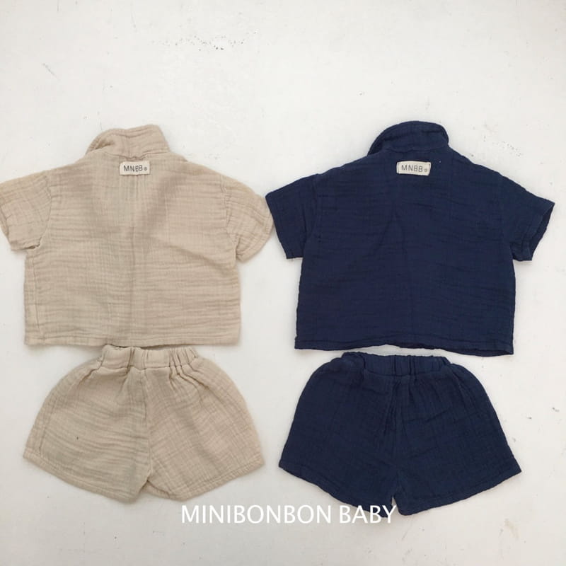 Mini Bongbong - Korean Baby Fashion - #babyboutiqueclothing - Half Top Bottom Set - 2