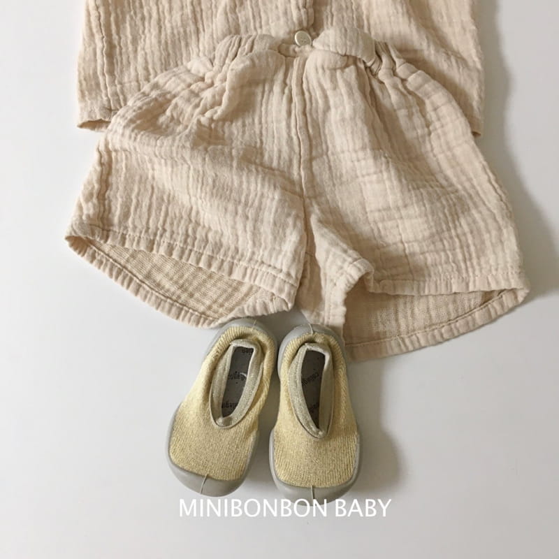 Mini Bongbong - Korean Baby Fashion - #babyclothing - Half Top Bottom Set - 4