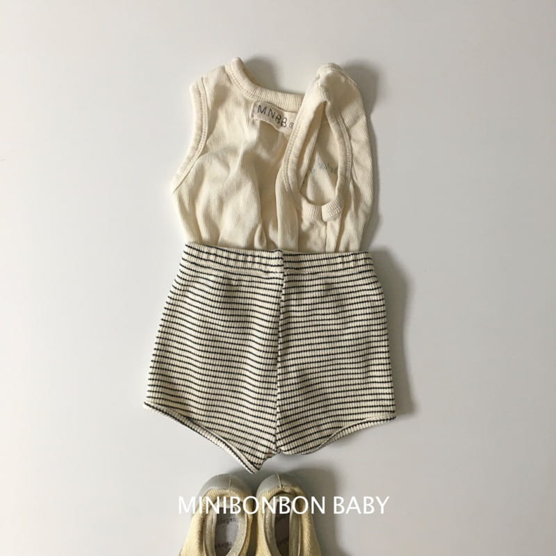 Mini Bongbong - Korean Baby Fashion - #babyfever - Piping Shorts - 4