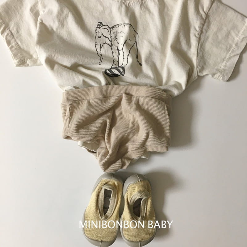 Mini Bongbong - Korean Baby Fashion - #babygirlfashion - Elephant Tee