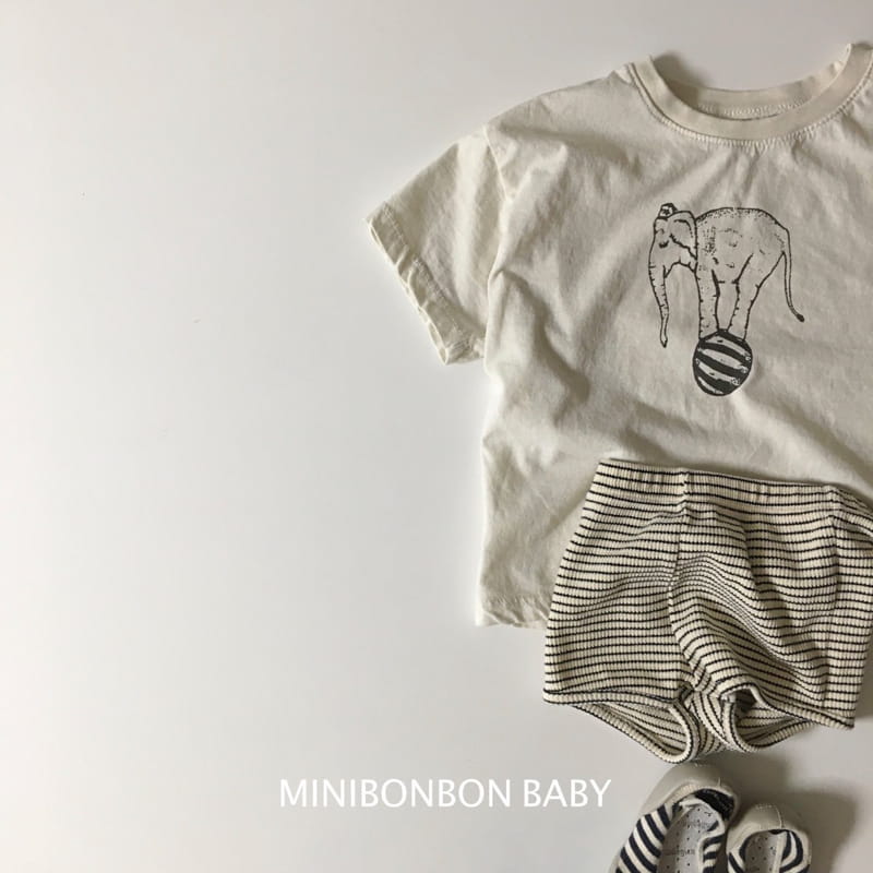Mini Bongbong - Korean Baby Fashion - #babylifestyle - Elephant Tee - 2