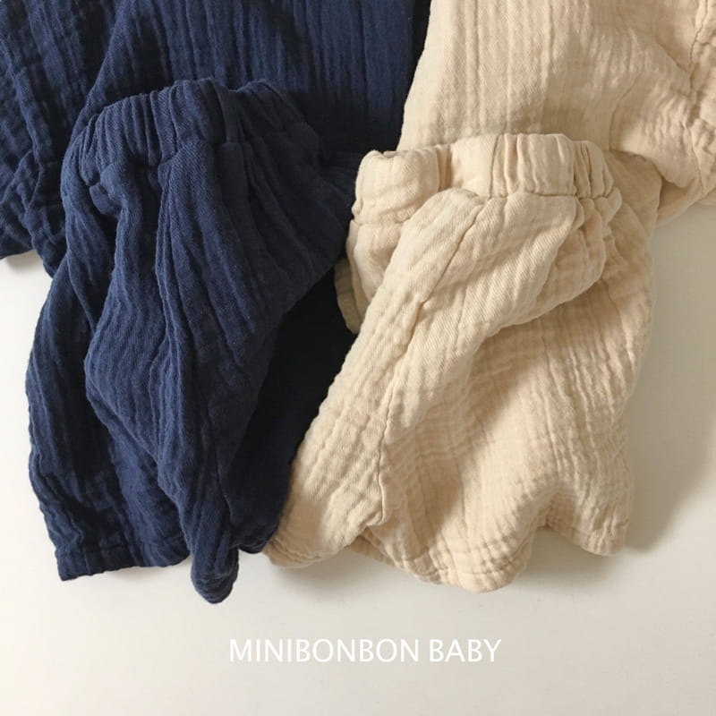 Mini Bongbong - Korean Baby Fashion - #babyootd - Half Top Bottom Set - 9