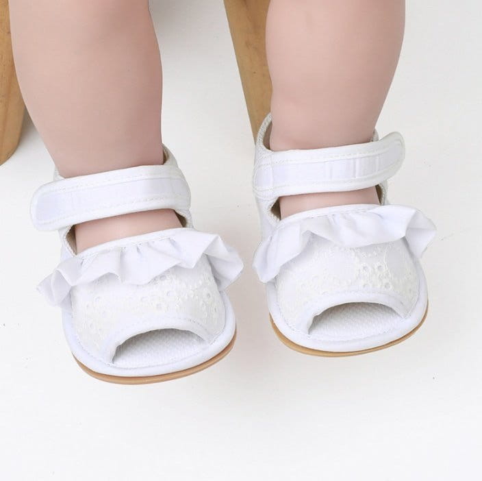 Miso - Korean Baby Fashion - #babyboutique - Bebe Frill Sandals