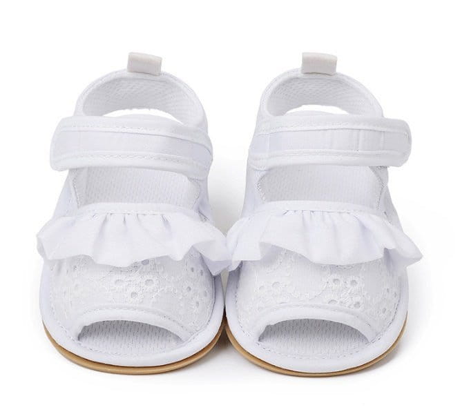 Miso - Korean Baby Fashion - #babyboutiqueclothing - Bebe Frill Sandals - 4
