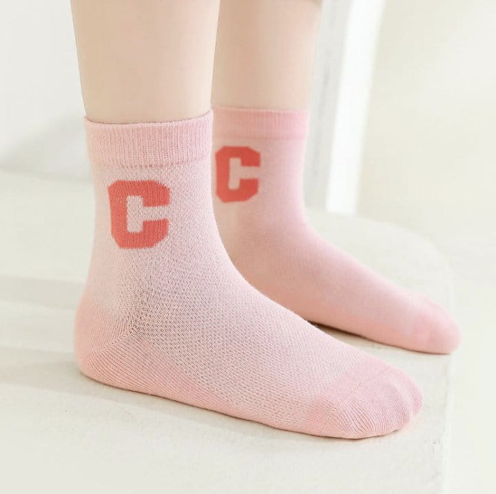 Miso - Korean Children Fashion - #kidsstore - Pink Socks Set - 5