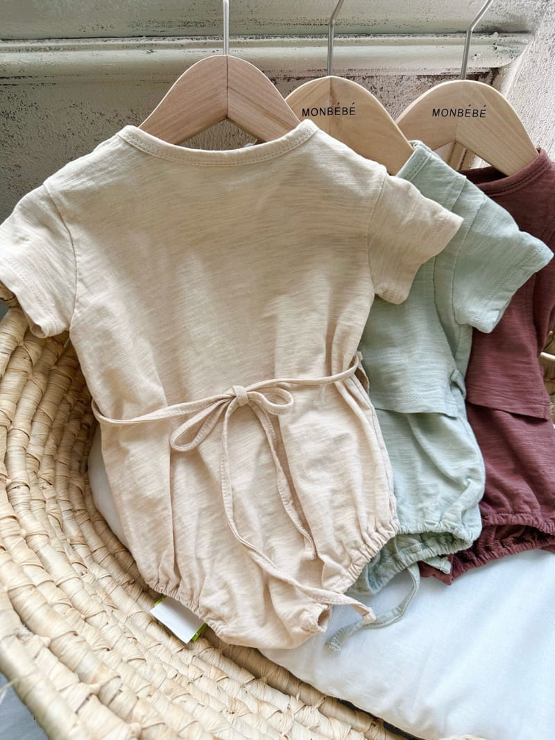 Monbebe - Korean Baby Fashion - #babyclothing - Layered Bodysuit - 5