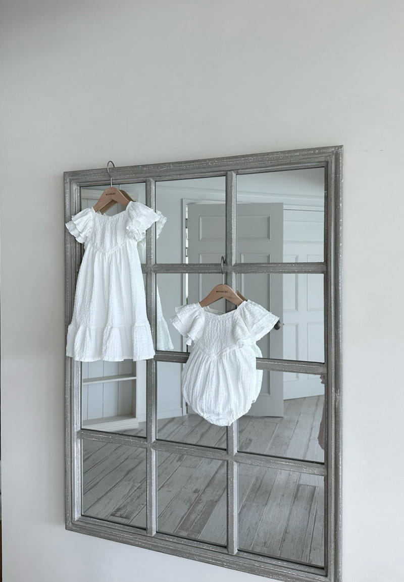 Monbebe - Korean Baby Fashion - #babyfever - Angel Frill Bodysuit - 6