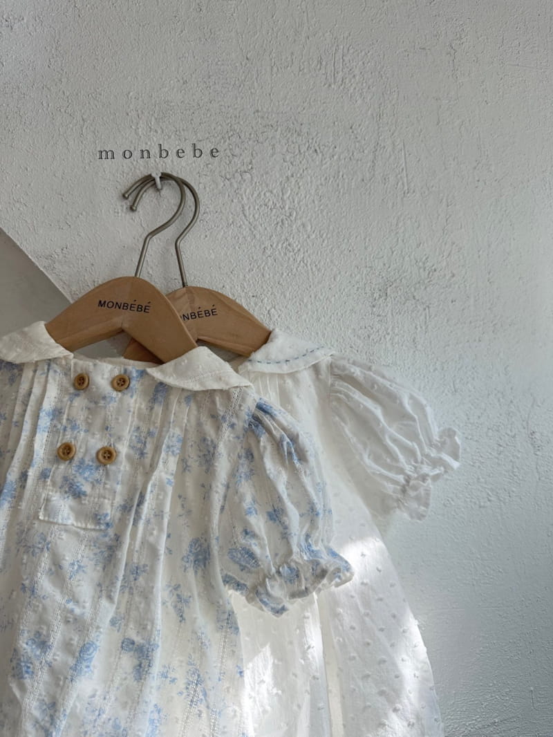 Monbebe - Korean Baby Fashion - #babyoutfit - Puff Sailor Bodysuit