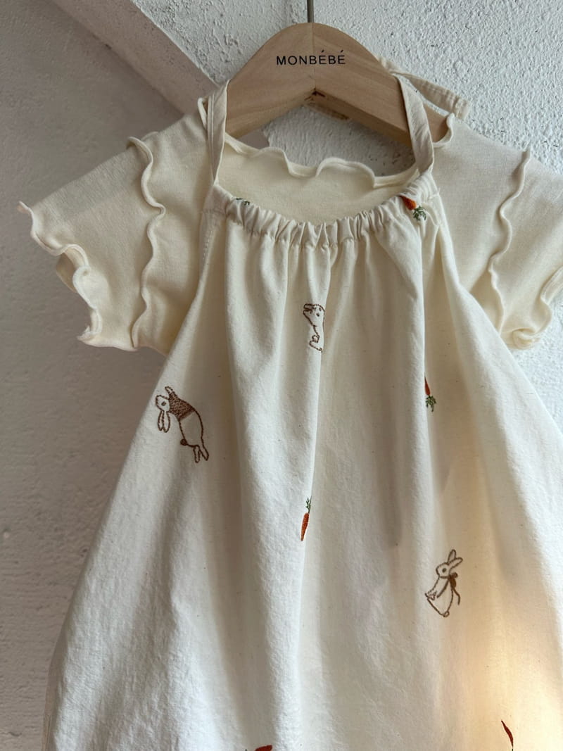 Monbebe - Korean Baby Fashion - #onlinebabyshop - Petter Rabbit Bodysuit - 8