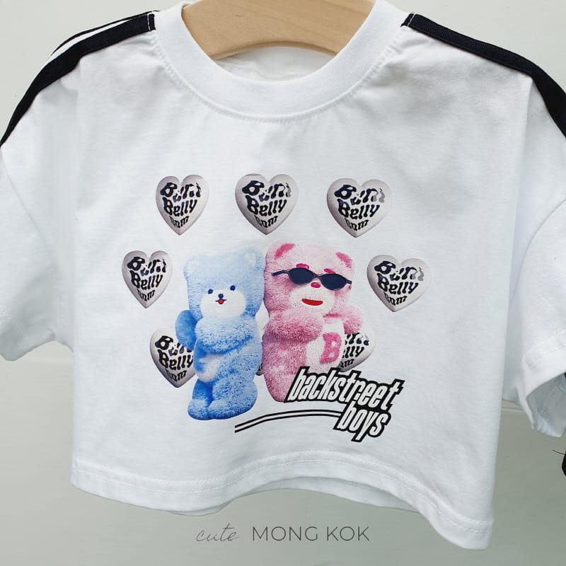 Mong Kok - Korean Children Fashion - #magicofchildhood - Bear Tape Tee - 6
