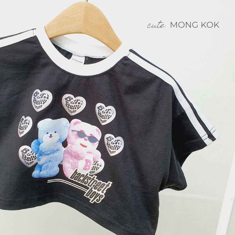 Mong Kok - Korean Children Fashion - #minifashionista - Bear Tape Tee - 7