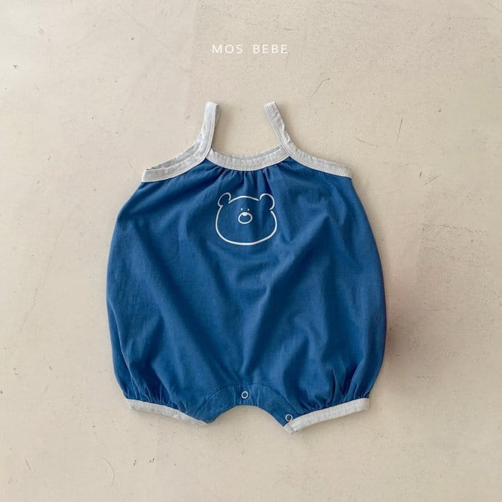 Mos Bebe - Korean Baby Fashion - #babyboutique - Bear Piping Bodysuit - 6