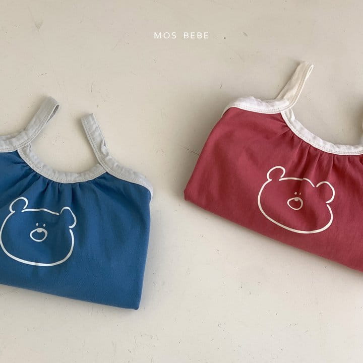 Mos Bebe - Korean Baby Fashion - #babyfashion - Bear Piping Bodysuit - 10