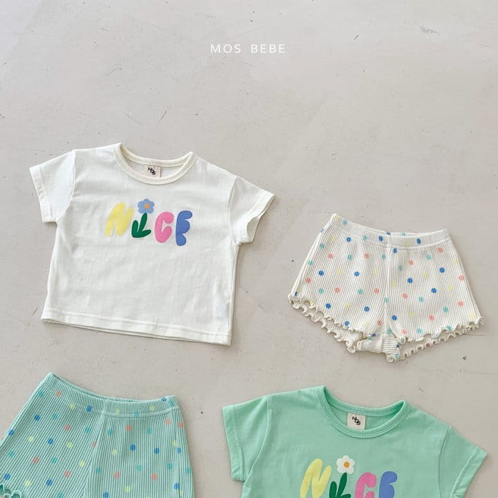 Mos Bebe - Korean Baby Fashion - #babyootd - Nice Top Bottom Set - 6