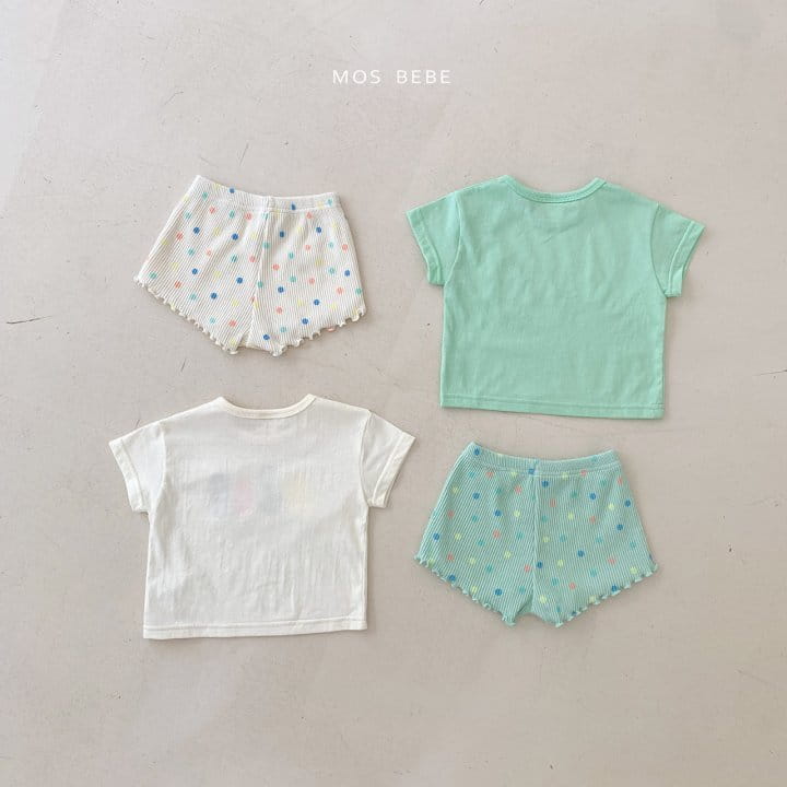 Mos Bebe - Korean Baby Fashion - #babyoutfit - Nice Top Bottom Set - 7