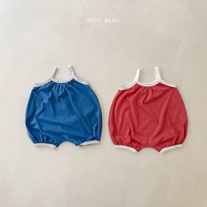 Mos Bebe - Korean Baby Fashion - #babywear - Bear Piping Bodysuit - 3