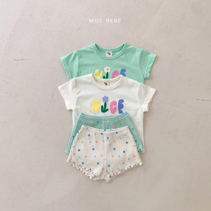 Mos Bebe - Korean Baby Fashion - #onlinebabyboutique - Nice Top Bottom Set - 10