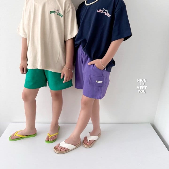 Nice To Meet You - Korean Children Fashion - #Kfashion4kids - Standard Shorts