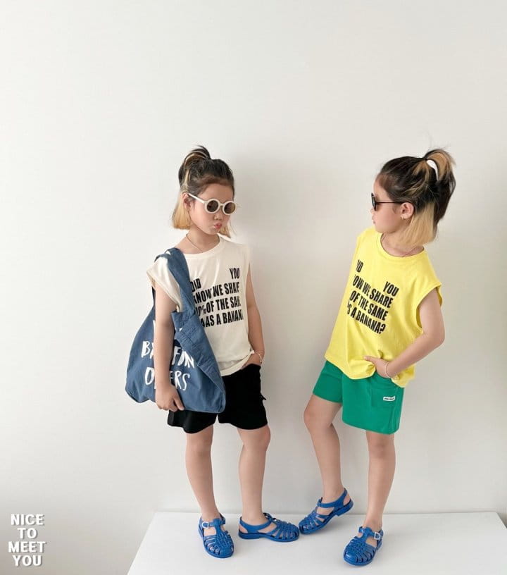 Nice To Meet You - Korean Children Fashion - #Kfashion4kids - Mix Sleeveless - 9