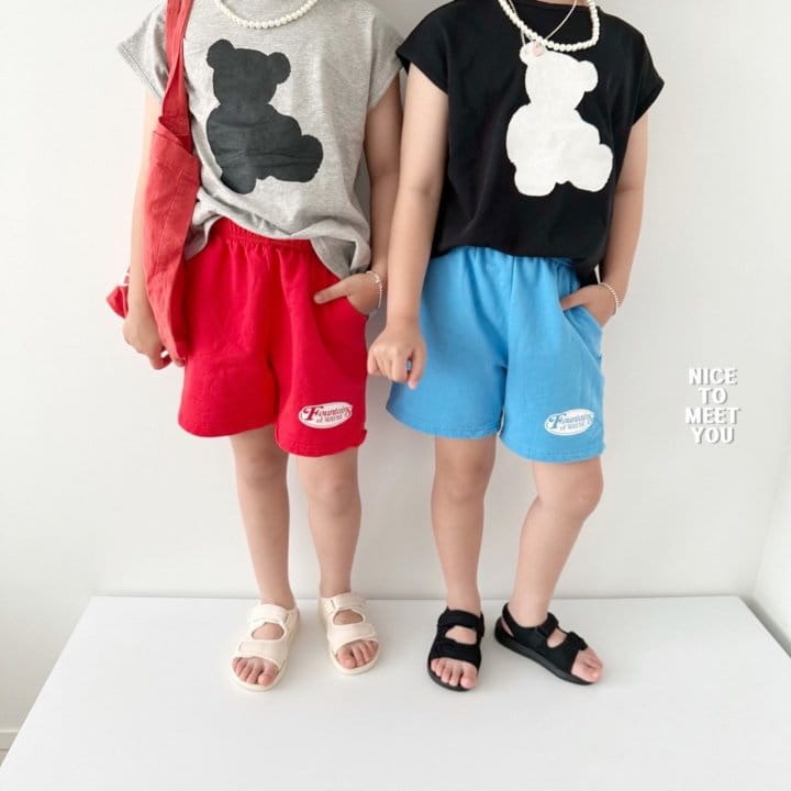 Nice To Meet You - Korean Children Fashion - #childofig - Bear Sleeveless - 12