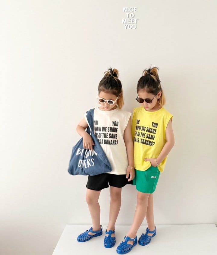 Nice To Meet You - Korean Children Fashion - #kidzfashiontrend - Mix Sleeveless - 8
