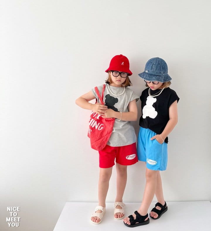 Nice To Meet You - Korean Children Fashion - #littlefashionista - Pangi Shorts - 6
