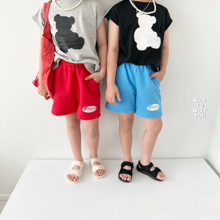 Nice To Meet You - Korean Children Fashion - #magicofchildhood - Pangi Shorts - 7