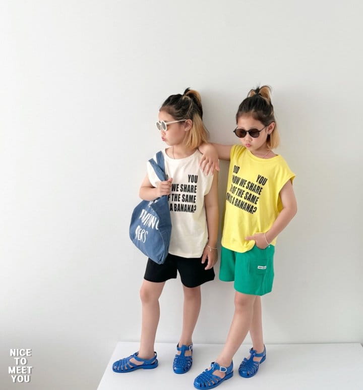 Nice To Meet You - Korean Children Fashion - #magicofchildhood - Standard Shorts - 3