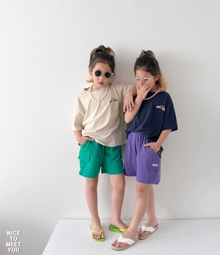 Nice To Meet You - Korean Children Fashion - #magicofchildhood - Standard Shorts - 4