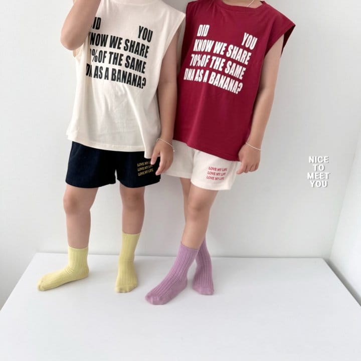 Nice To Meet You - Korean Children Fashion - #minifashionista - Mix Sleeveless - 12