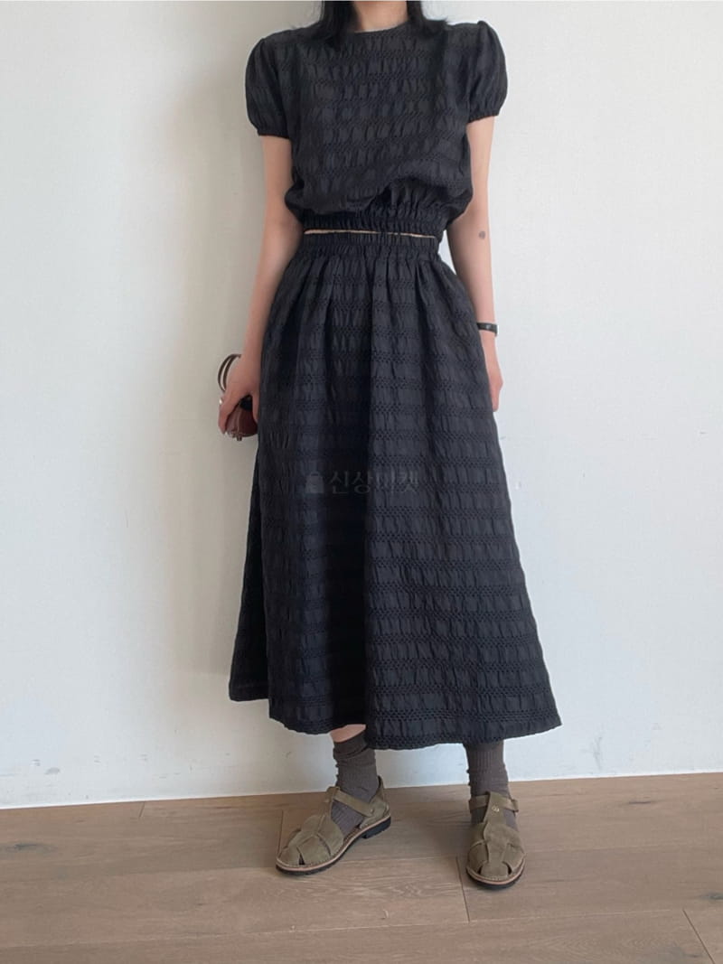 Oli Seoul - Korean Women Fashion - #momslook - Sujan Black Two Piece - 9