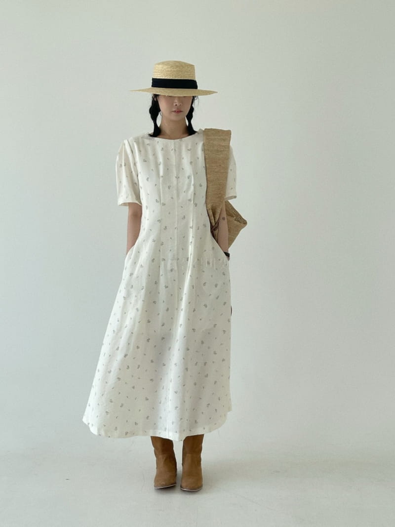 Oli Seoul - Korean Women Fashion - #momslook - Ivory Sola One-piece