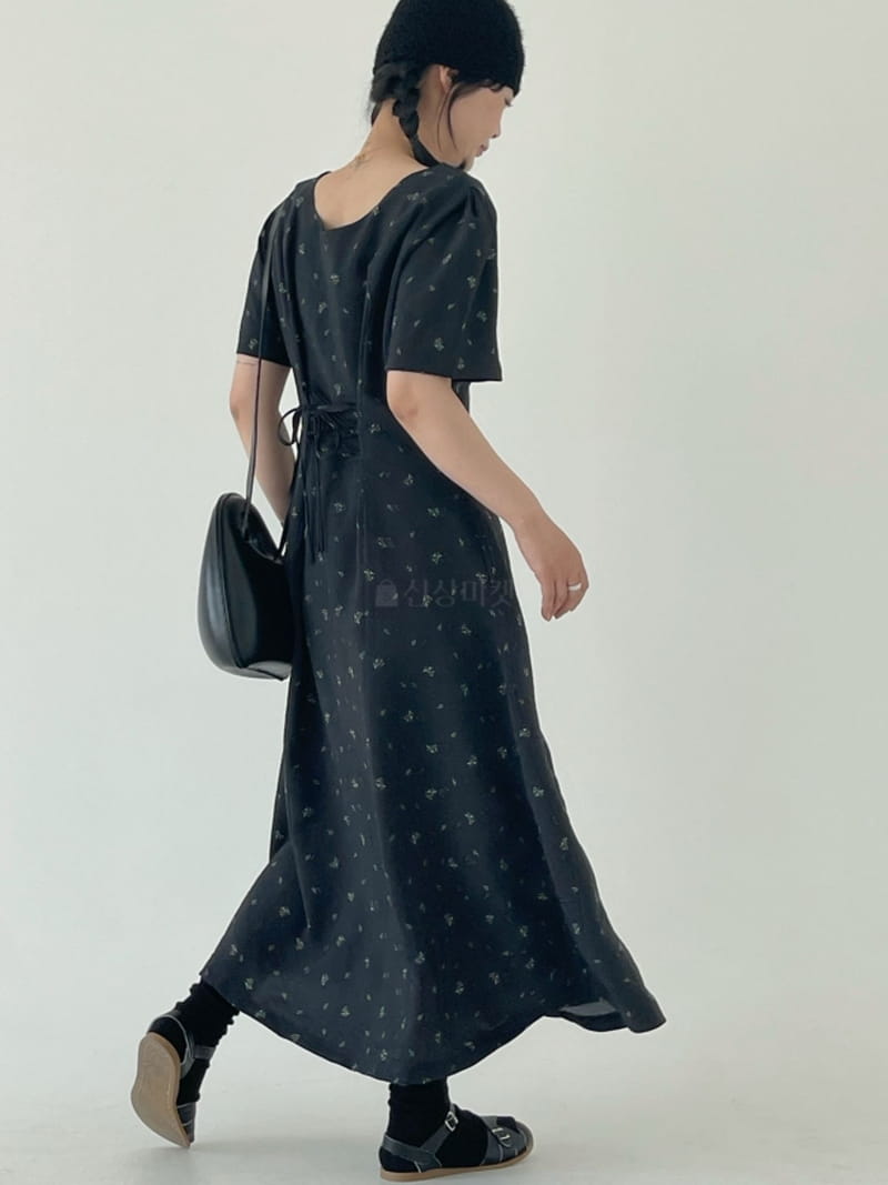 Oli Seoul - Korean Women Fashion - #restrostyle - Black Sola One-piece - 5