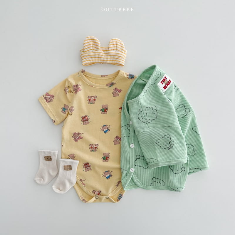 Oott Bebe - Korean Baby Fashion - #babyboutique - Friends Bodysuit - 10