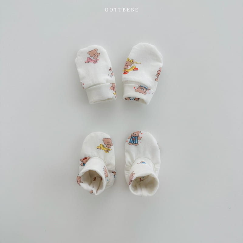 Oott Bebe - Korean Baby Fashion - #babyclothing - Friends Foot Hand Warmer - 11