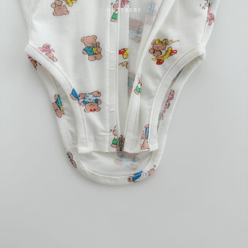 Oott Bebe - Korean Baby Fashion - #babyfever - Friends Bodysuit - 11