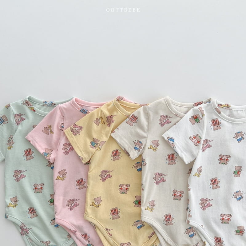 Oott Bebe - Korean Baby Fashion - #babywear - Friends Bodysuit - 7