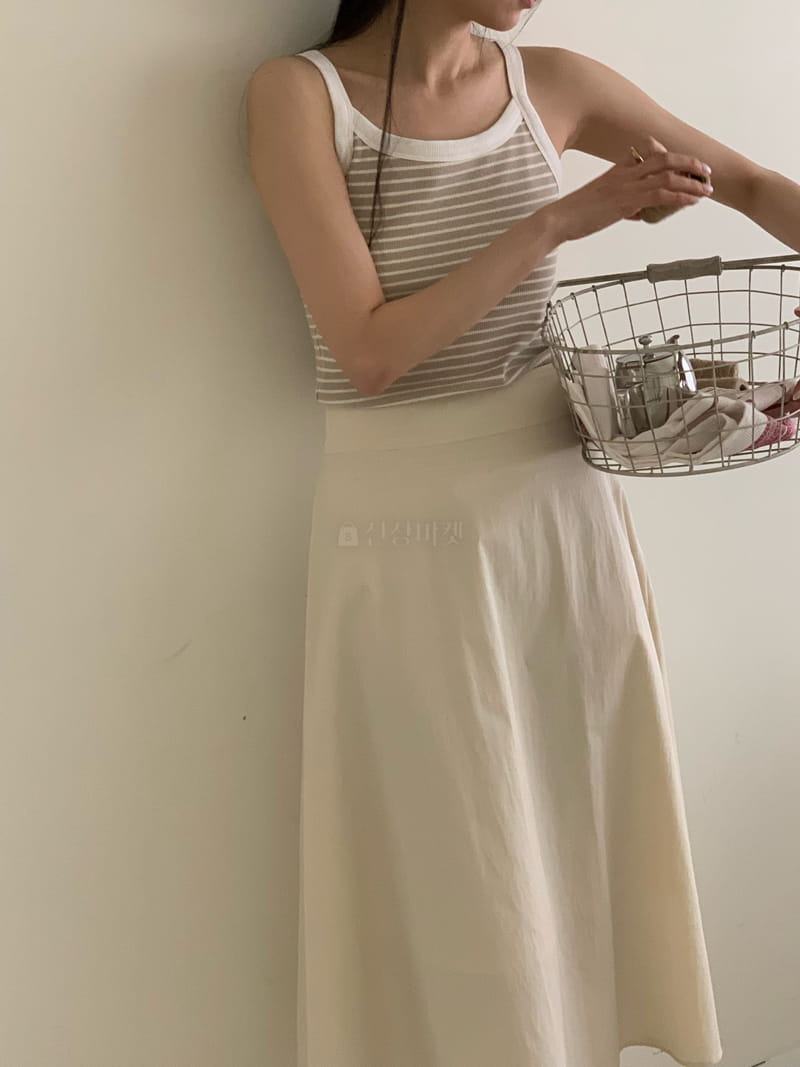 Ovu - Korean Women Fashion - #vintageinspired - Garden Skirt - 6